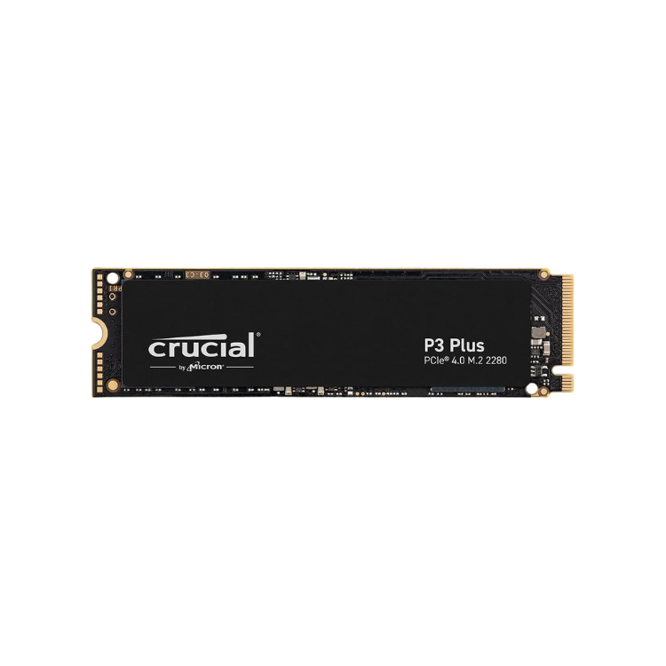 Crucial P3 Plus SSD 4To PCIe Gen4 NVMe M.2 SSD Interne, Jusqu’à 4.800 Mo/s