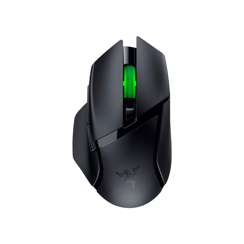 Razer Basilisk V3 X Hyperspeed – Souris Gaming sans Fil, 9 Boutons, Capteur Optique 5G de 18K