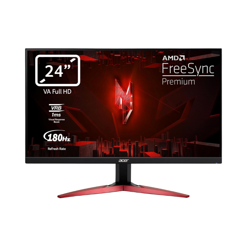 Acer Nitro KG241YS3biipf – Écran PC Gaming 24″ Full HD, 180Hz