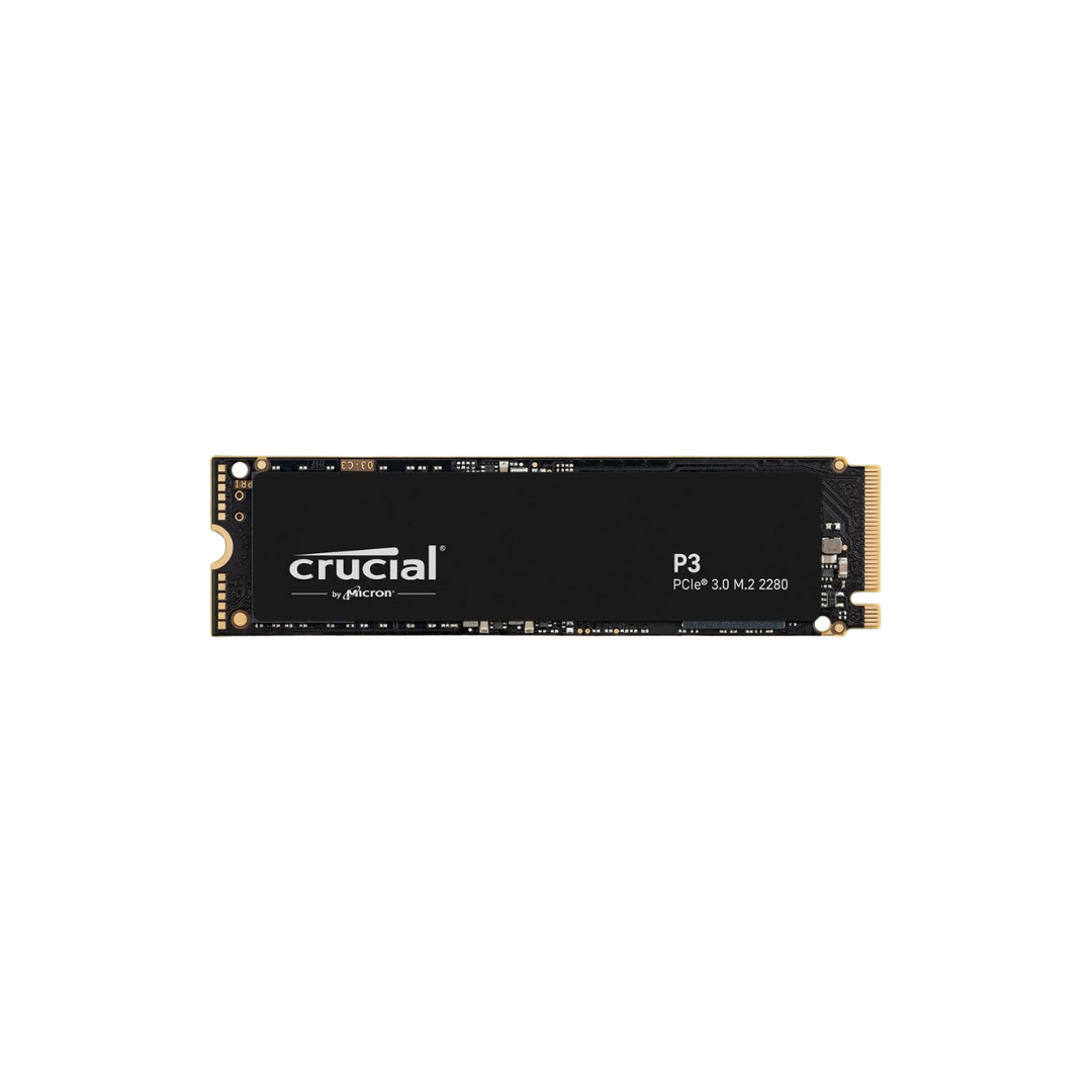 Crucial P3 1TB PCIe 3.0 3D NAND NVMe M.2 SSD, Fino a 3500MB/s – CT1000P3SSD801