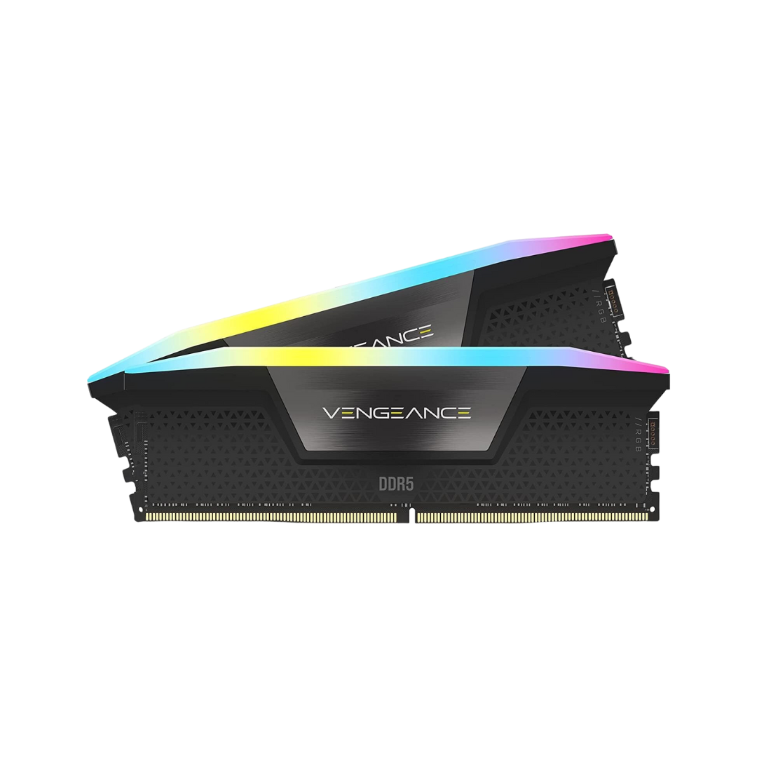 CORSAIR VENGEANCE RGB DDR5 32Go (2x16Go) DDR5 6000MHz CL30 AMD EXPO Intel XMP iCUE