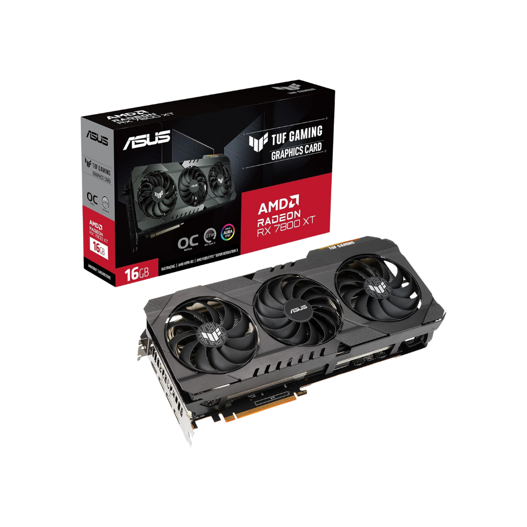 ASUS TUF-RX7800XT-O16G-OG-GAMING AMD Radeon RX 7800 XT Carte écran 16 Go GDDR6 OC HDMI 3xDP