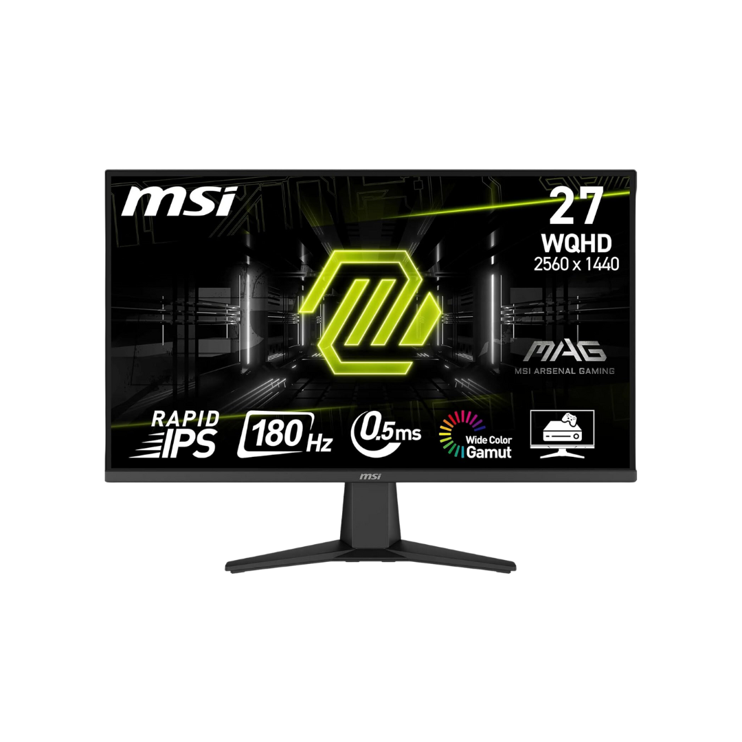 MSI mag 275QF Moniteur Gaming WQHD (2560×1440) IPS, 180Hz / 0.5 ms, HDR Ready