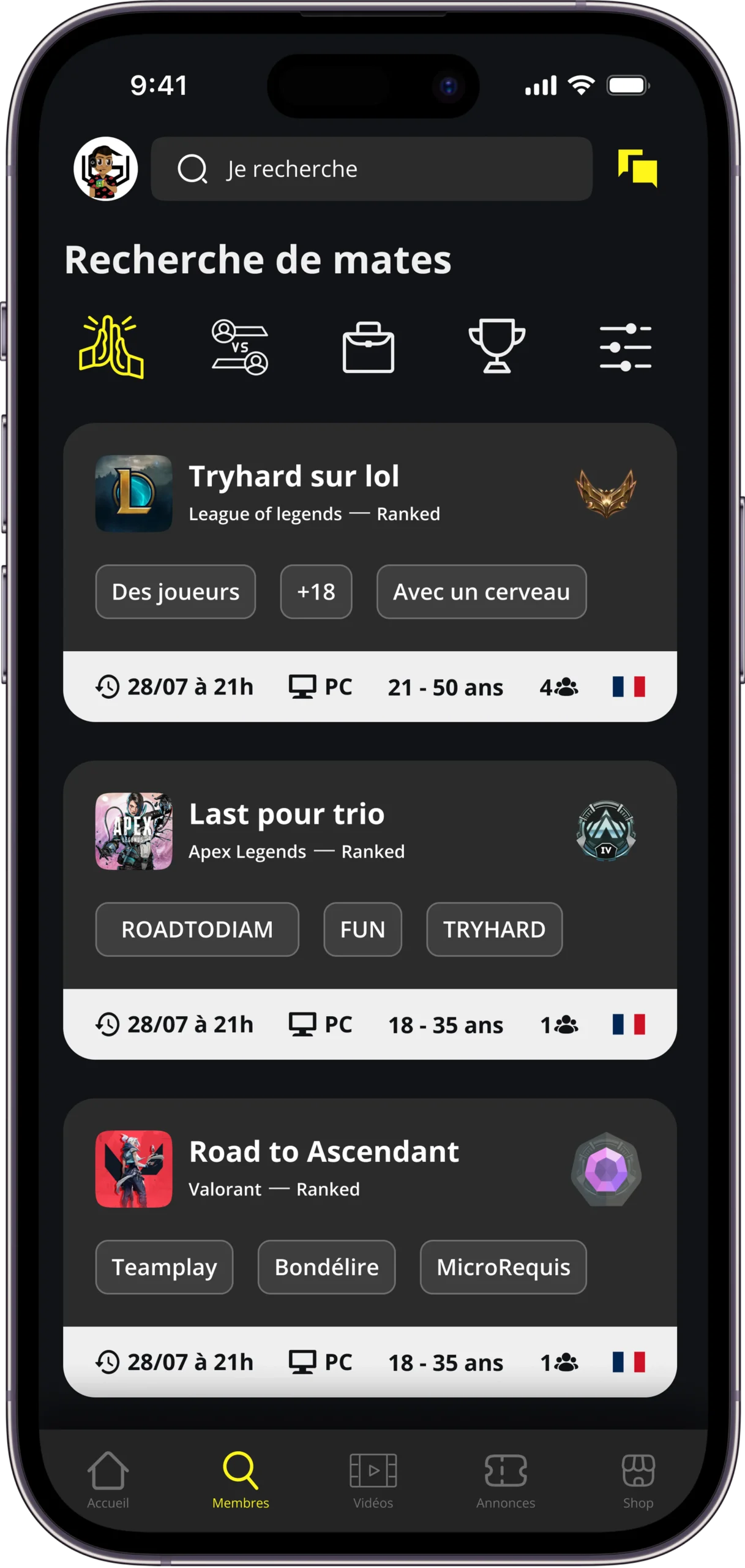 ANNONCE