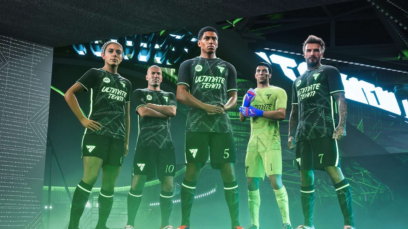 Interface du mode Club Pro dans FC 25 avec personnalisation de joueurs