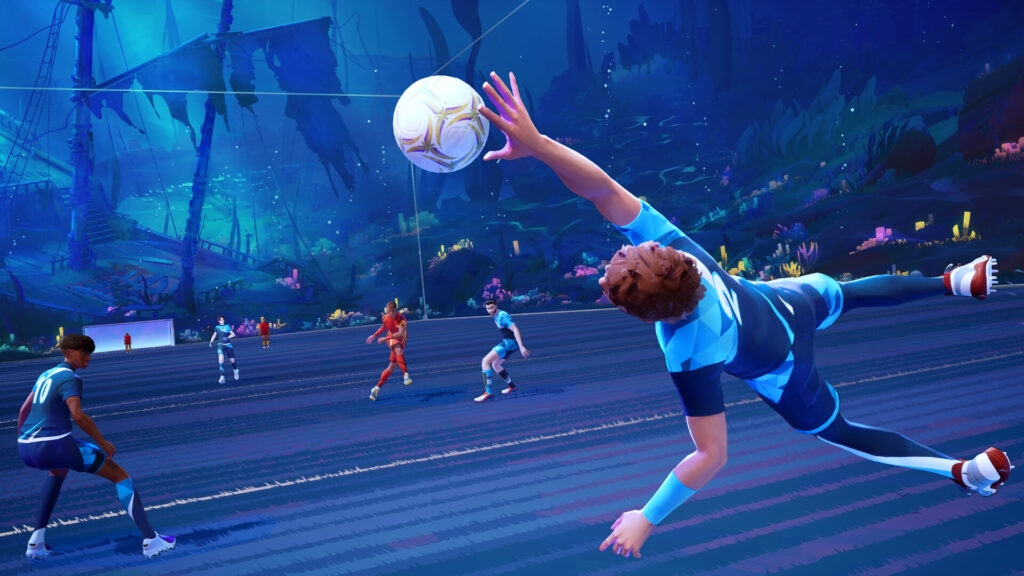 Gameplay compétitif de Rematch, jeu de foot orienté esport en 2025