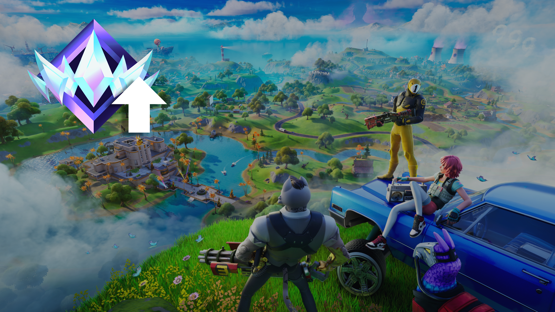 Fortnite 2025 : rangs BR & Zero Build, clés de progression et coéquipiers de ton niveau via Mately pour viser Unreal.