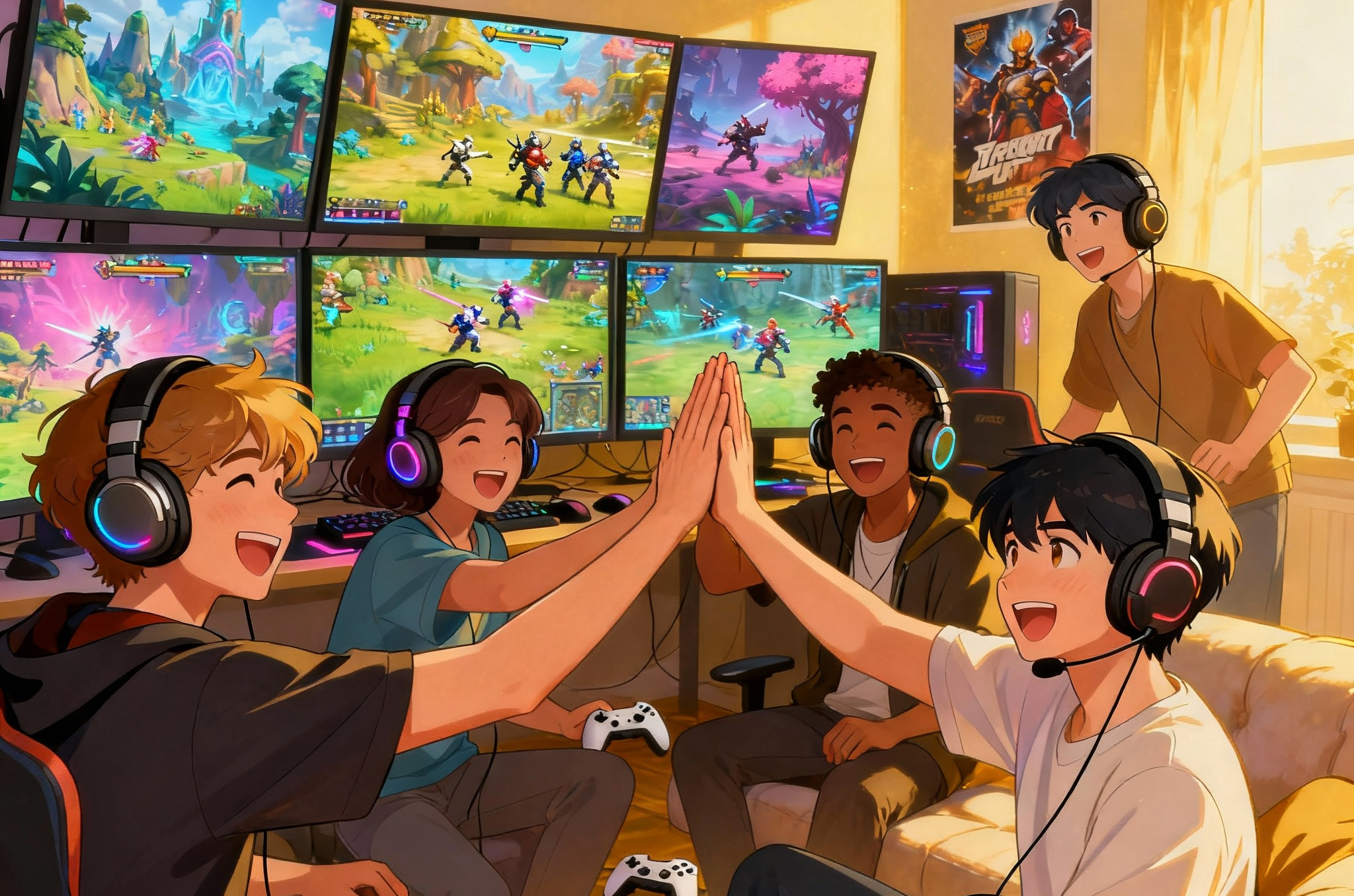 Les effets du jeu d’équipe en 2025 : il améliore la santé mentale des gamers, lien social et gestion du stress.