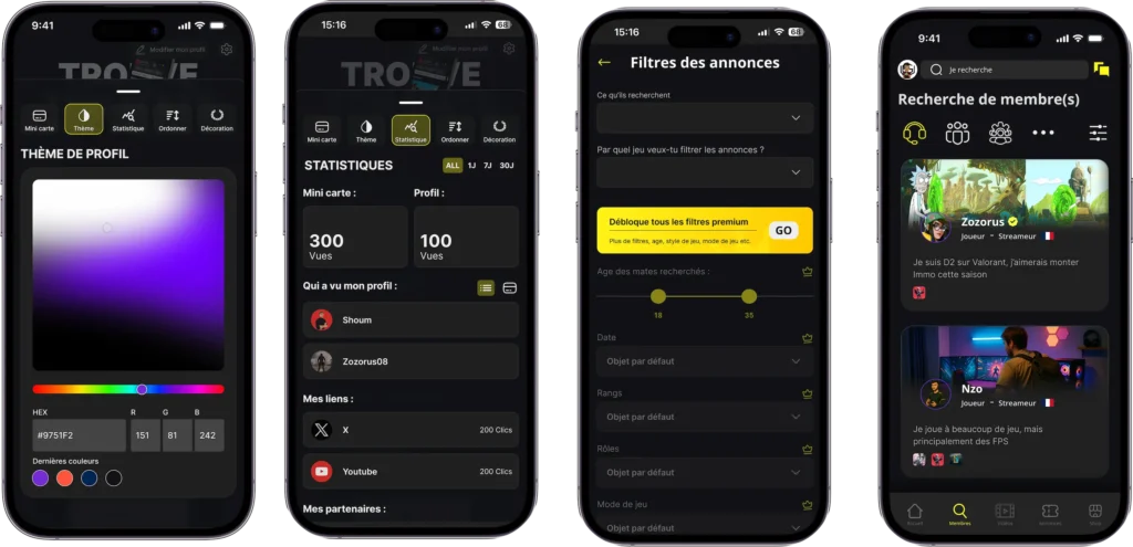 Mately Teammates : l’abonnement Premium