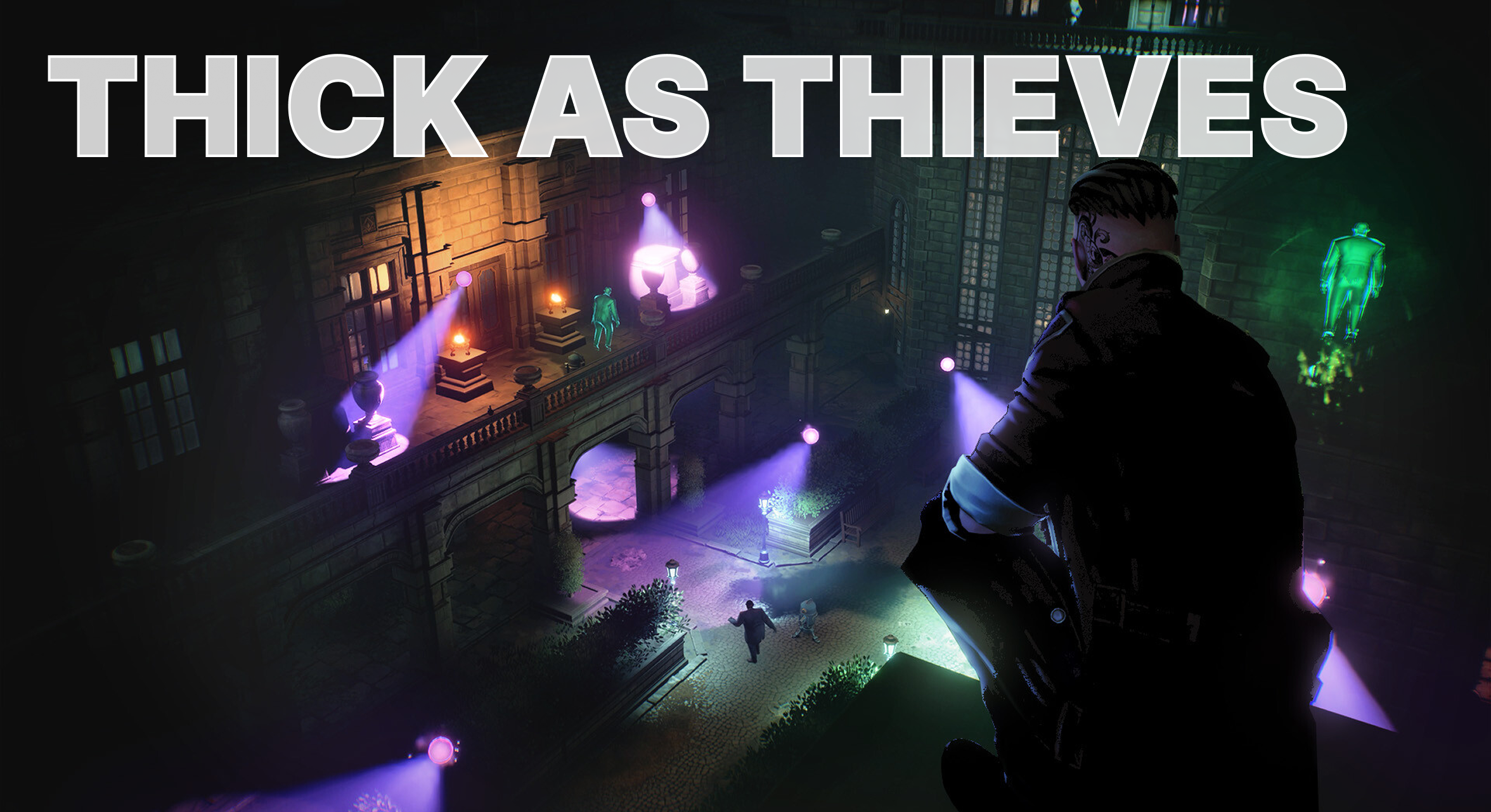 Deux voleurs Thick As Thieves coopérant pour un casse en multijoueur