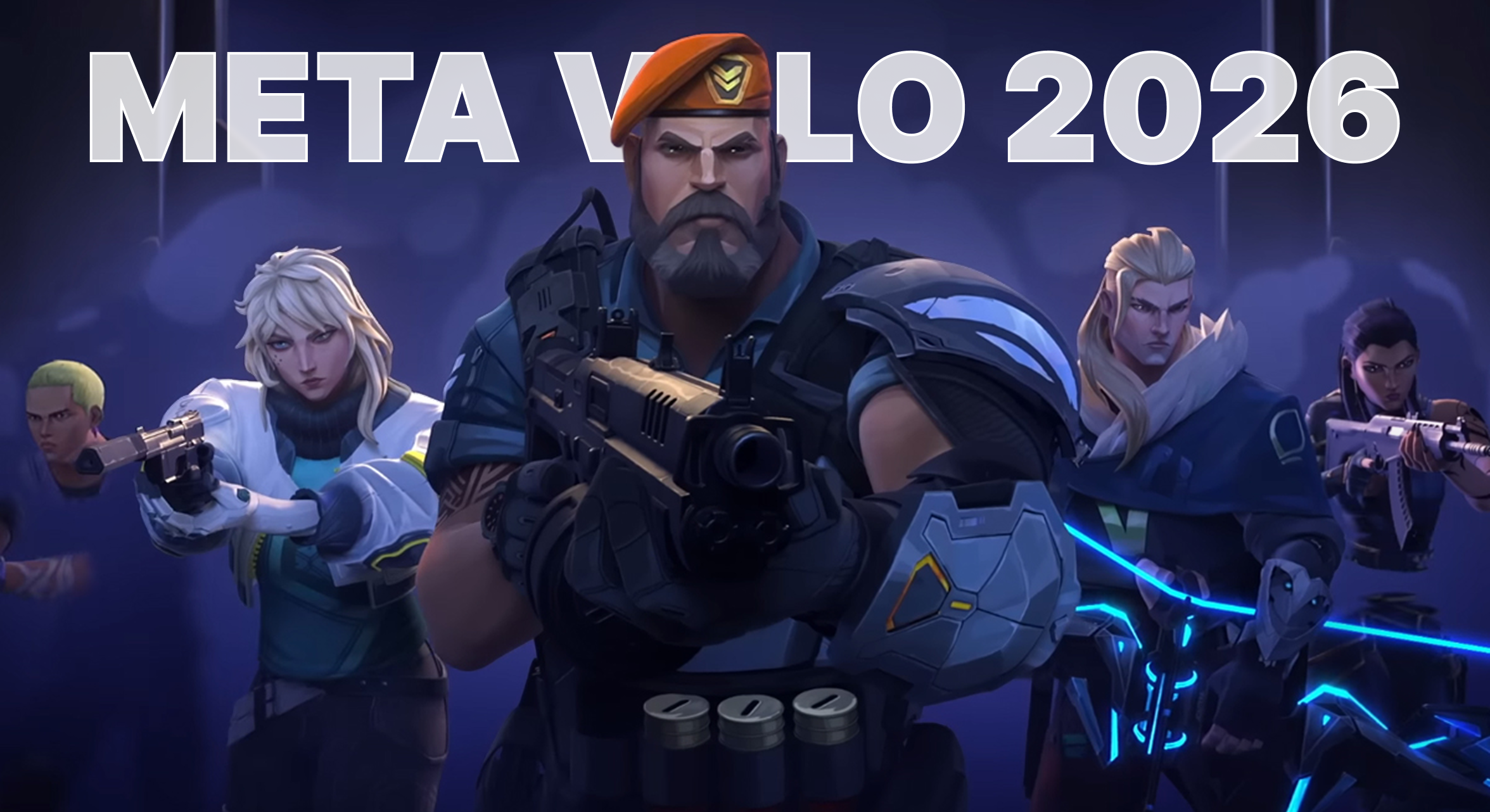 Composition d'agents meta Valorant 2026 pour jouer en équipe coordonnée