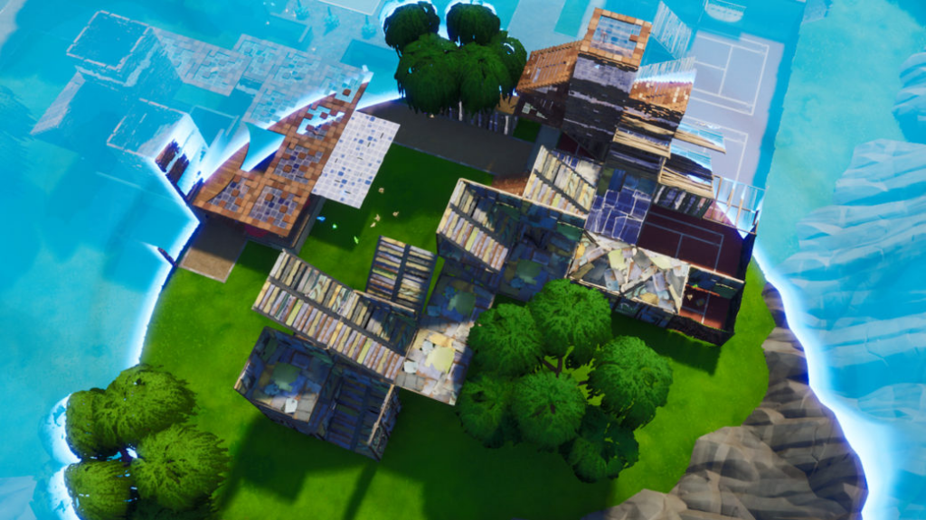 Rotation coordonnée d'un duo Fortnite en zone fermée pour éviter les erreurs